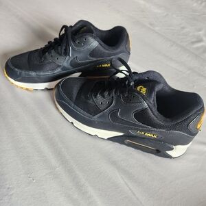 Nike Air Max Black with Yellow Highlights